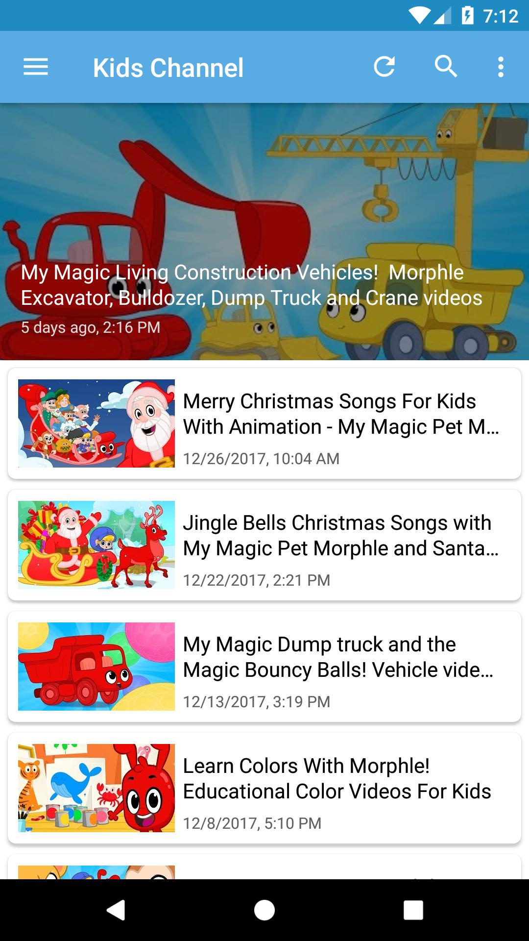 Kids Videos 1.4 Screenshot 3
