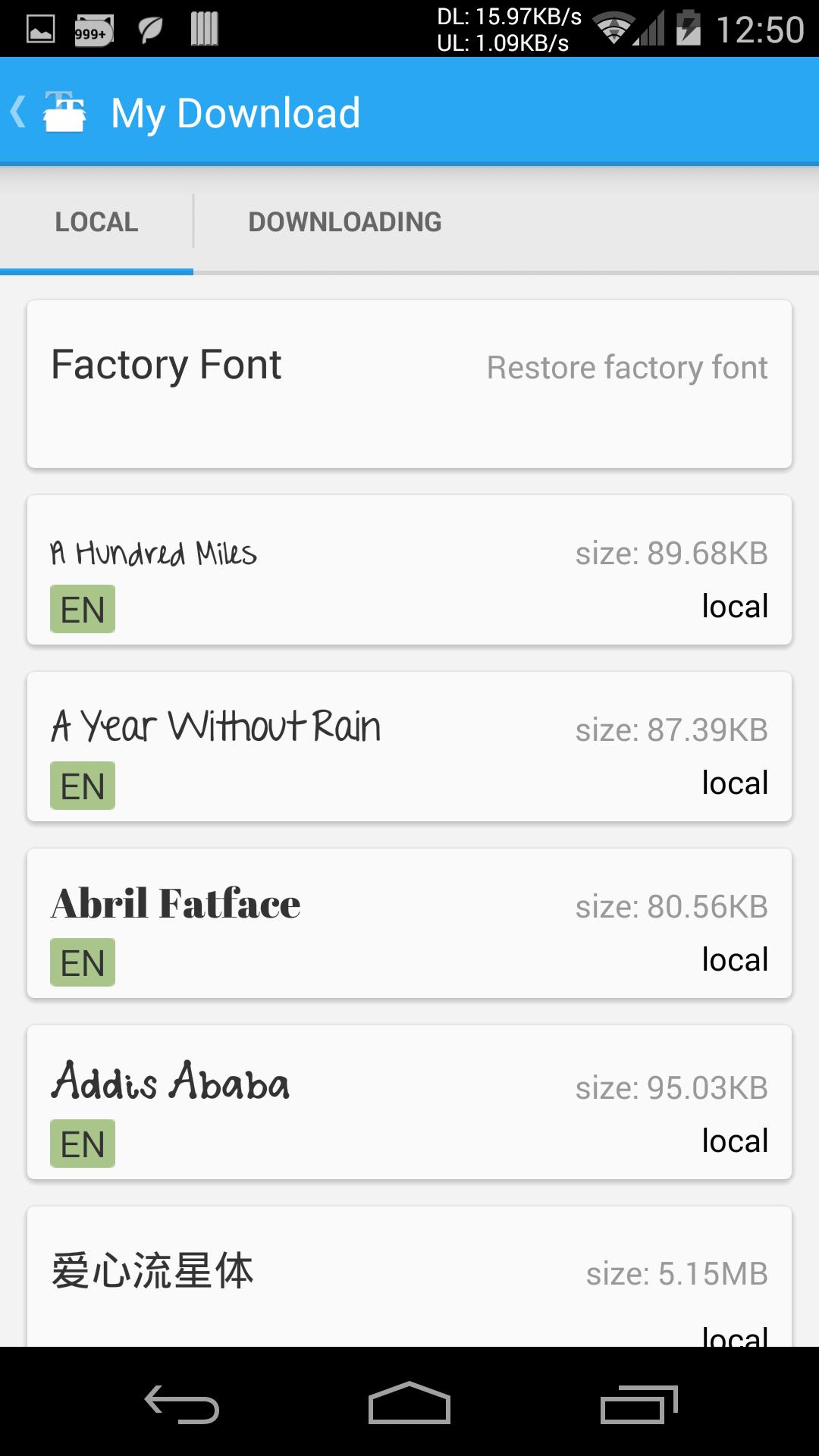 iFont(Expert of Fonts) 5.9.8.1121 Screenshot 4