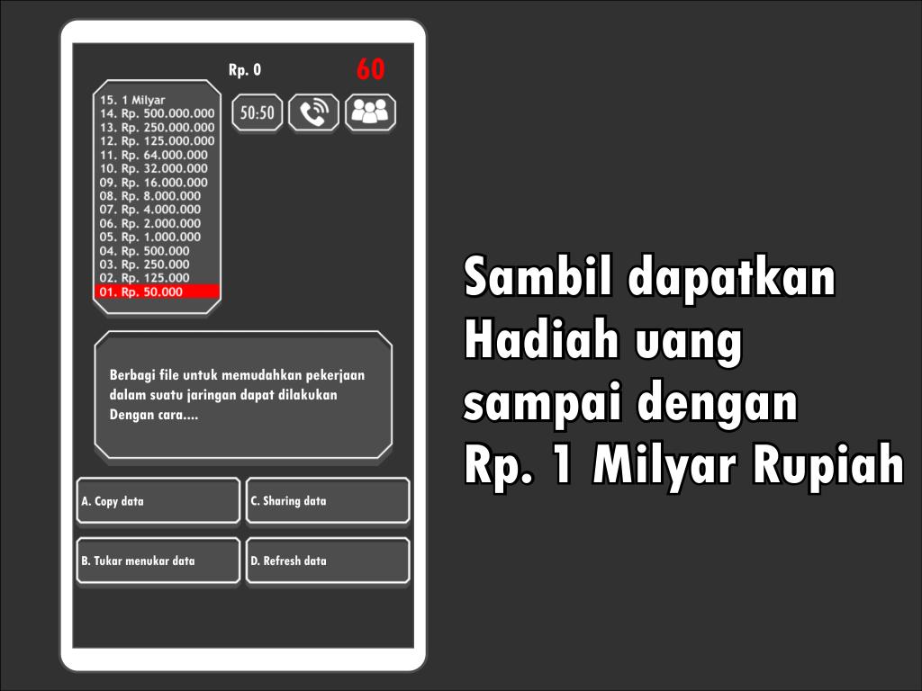 Kuis 1 Milioner Indonesia 1.0.4 Screenshot 2