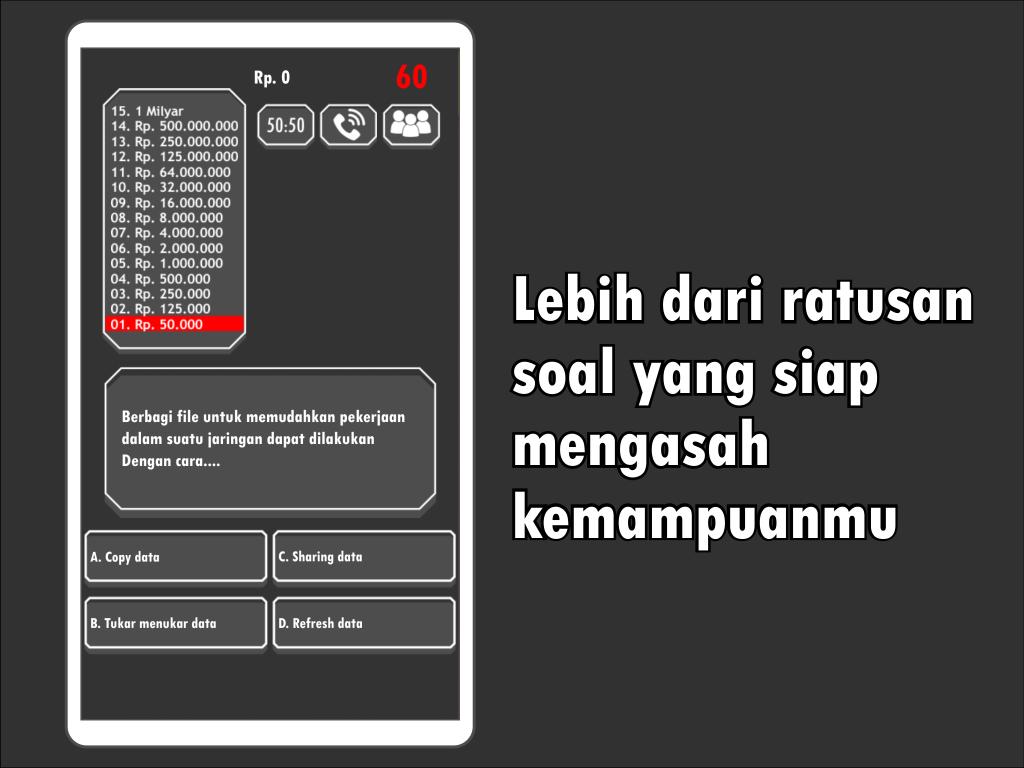 Kuis 1 Milioner Indonesia 1.0.4 Screenshot 4