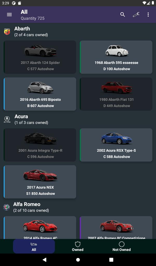 Car Tracker for Forza Horizon 4 1.2.9 Screenshot 17
