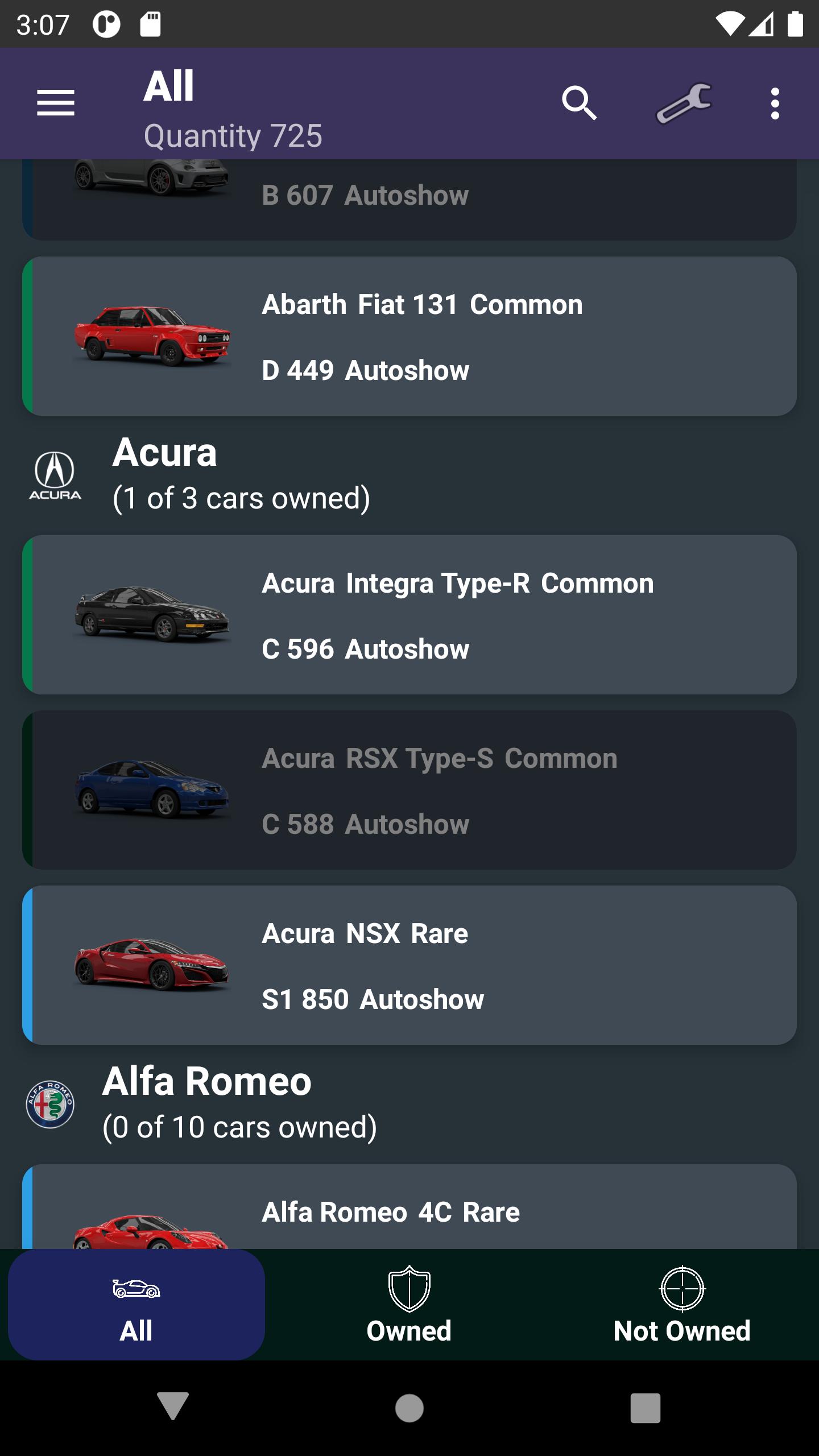 Car Tracker for Forza Horizon 4 1.2.9 Screenshot 8