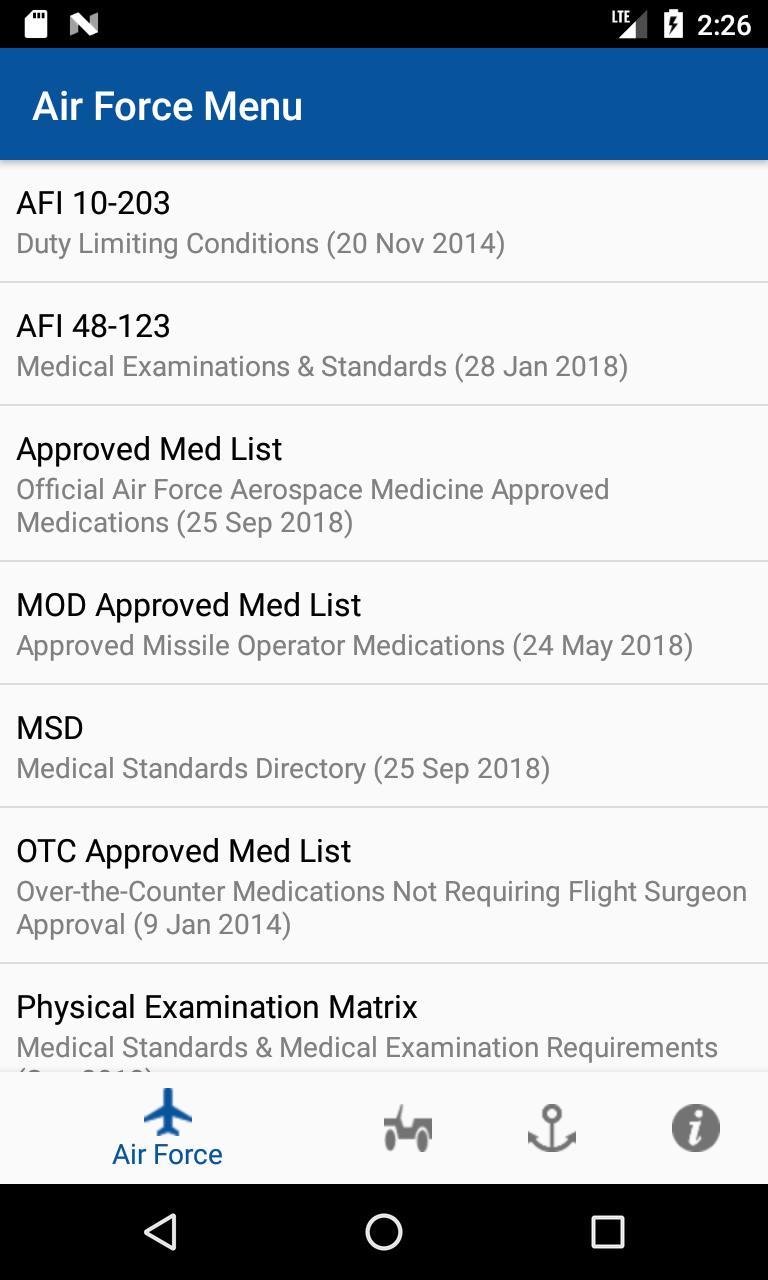 Med Standards 1.4.37 Screenshot 1