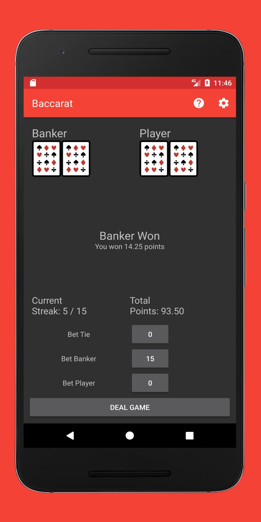 Learn Baccarat 1.4 Screenshot 4