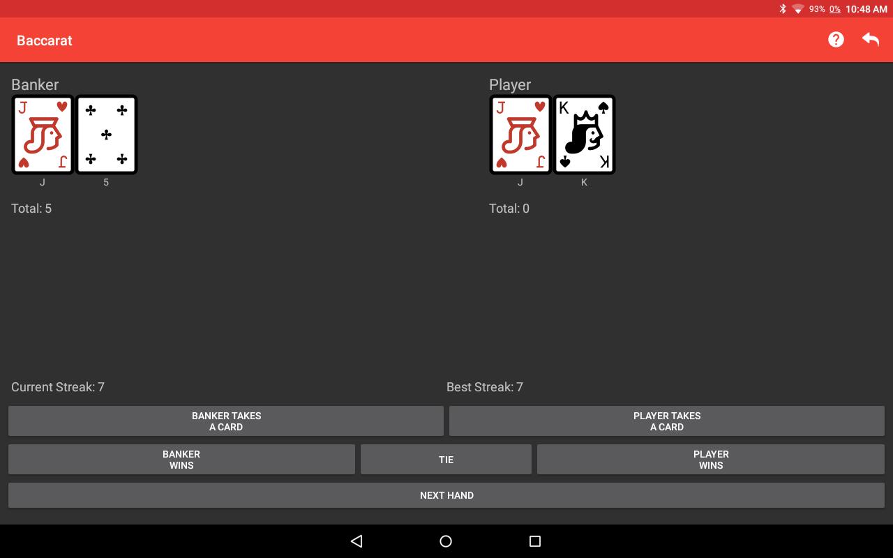 Learn Baccarat 1.4 Screenshot 9