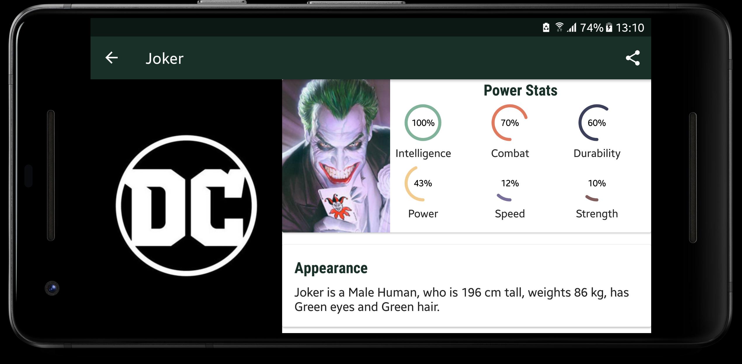 DC Characters 1.0.1 Screenshot 6