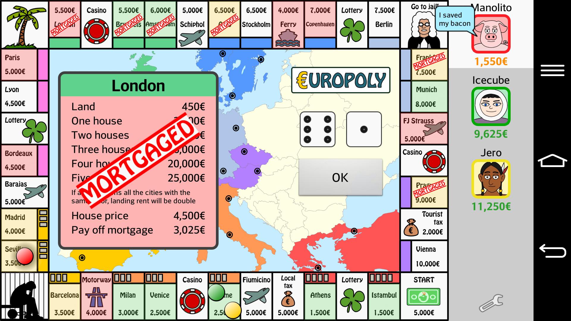 Europoly 1.2.1 Screenshot 1