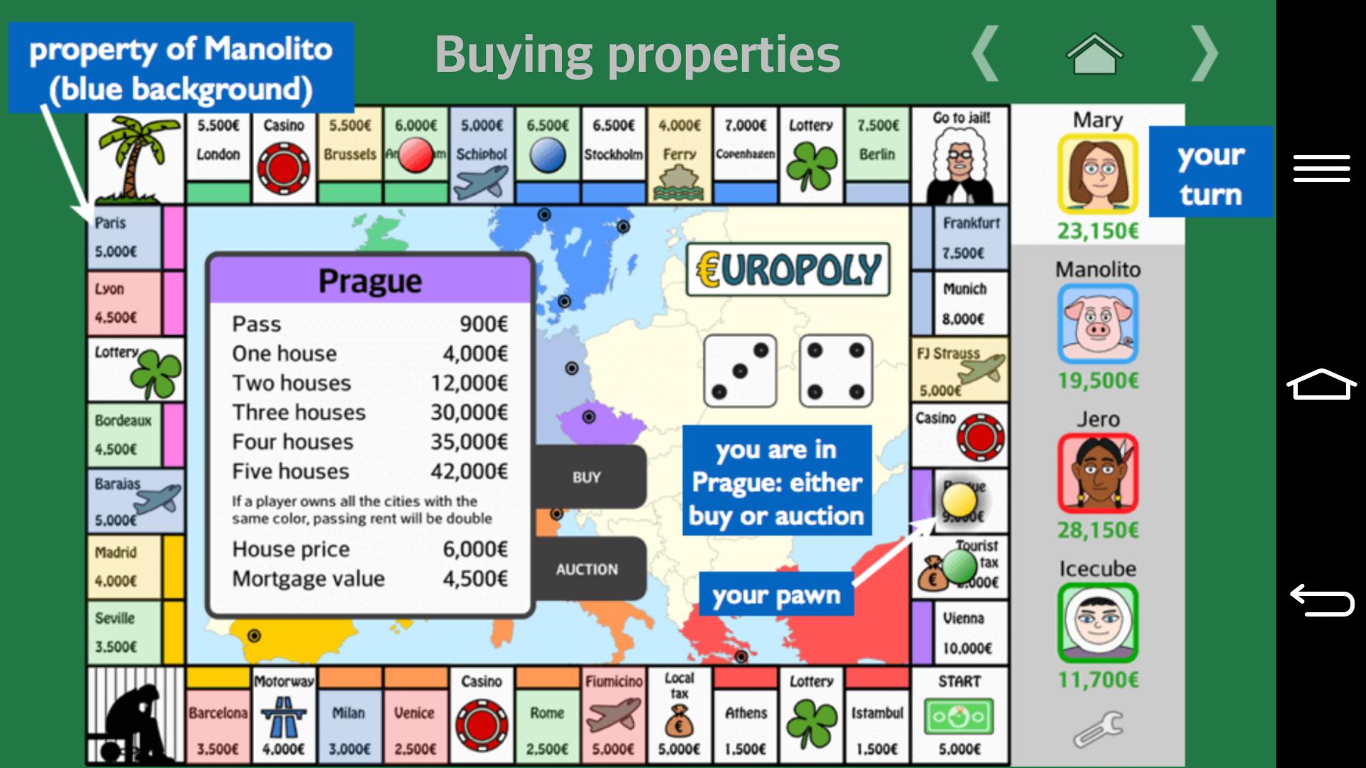 Europoly 1.2.1 Screenshot 4
