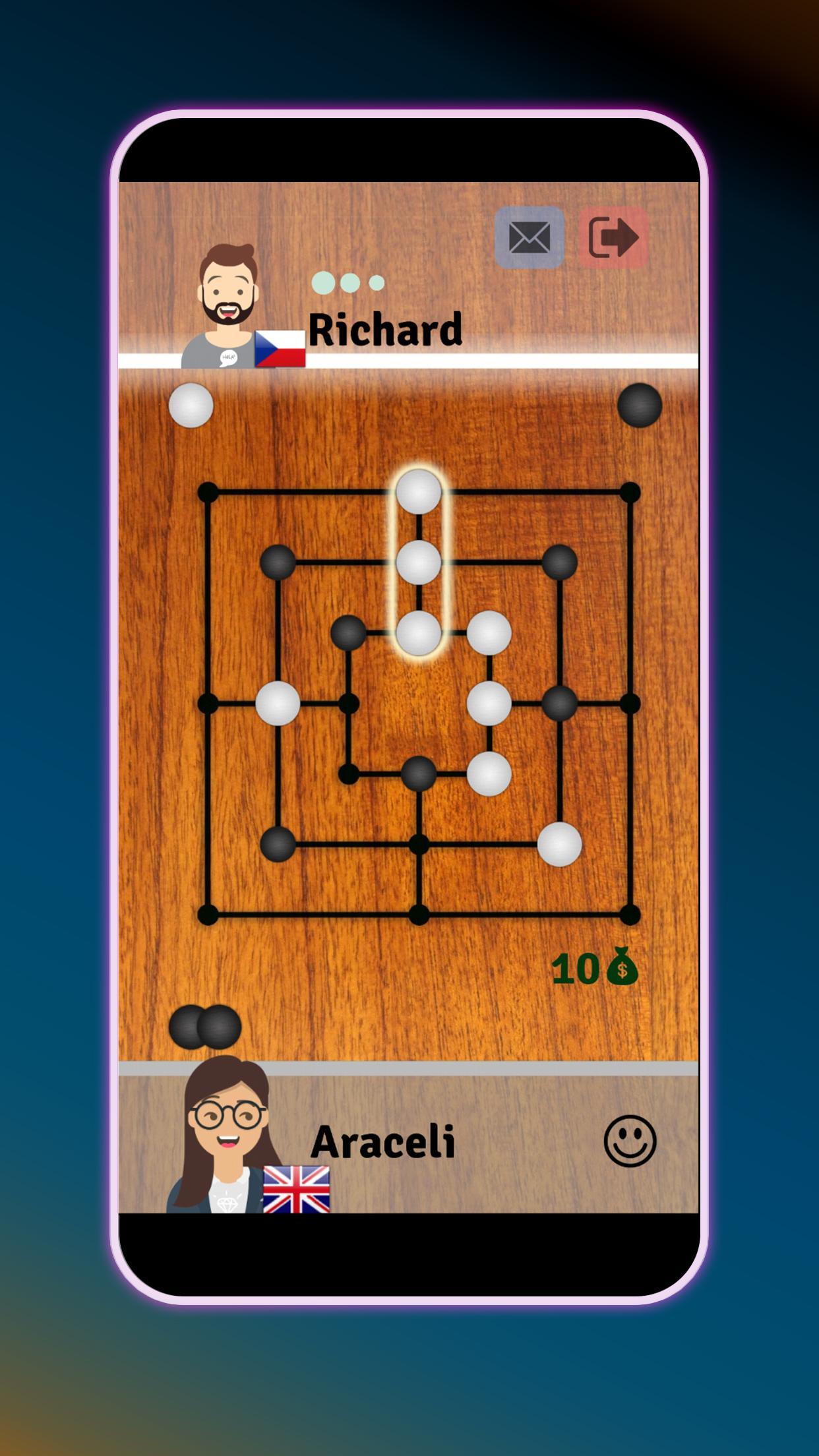 Mills Nine Men's Morris - Free board game online 1.110 Screenshot 8