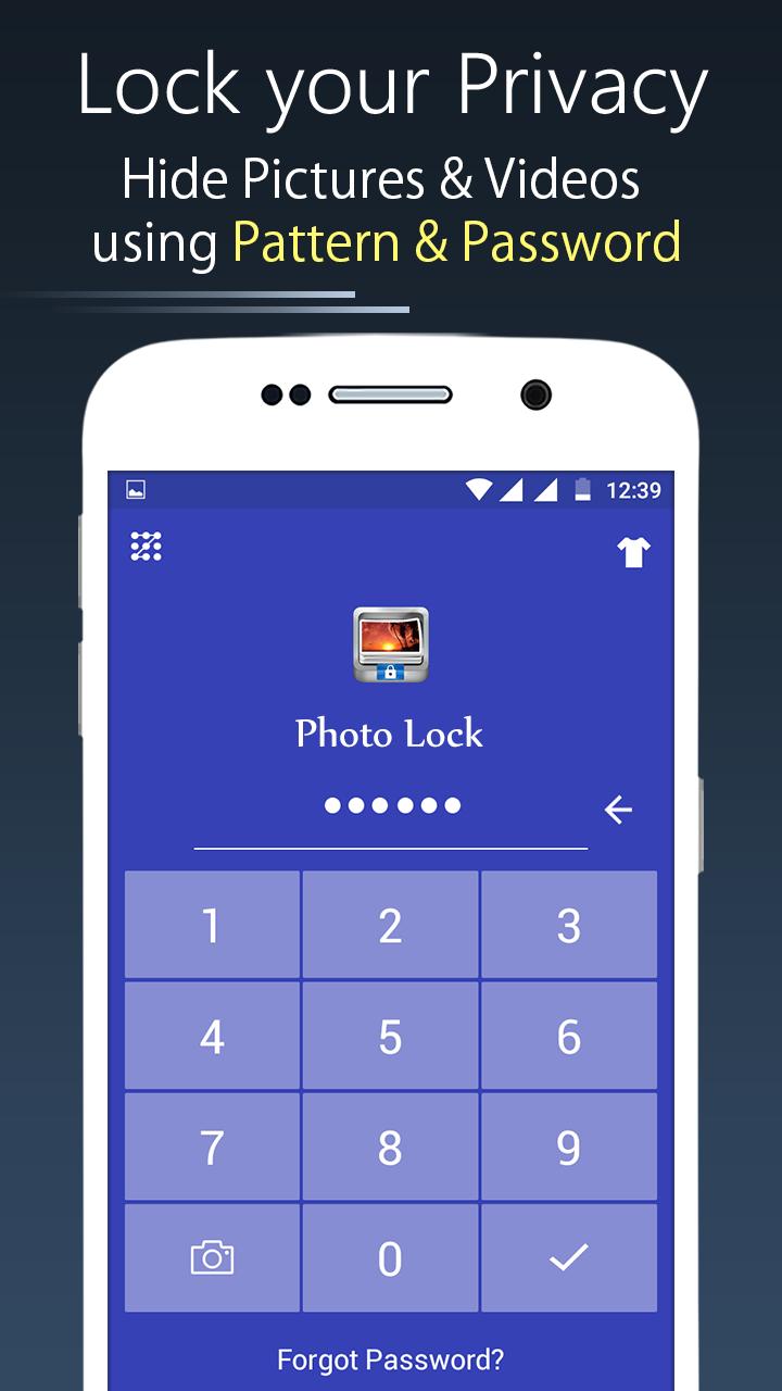 Photo Lock App - Hide Pictures & Videos 55.0 Screenshot 1
