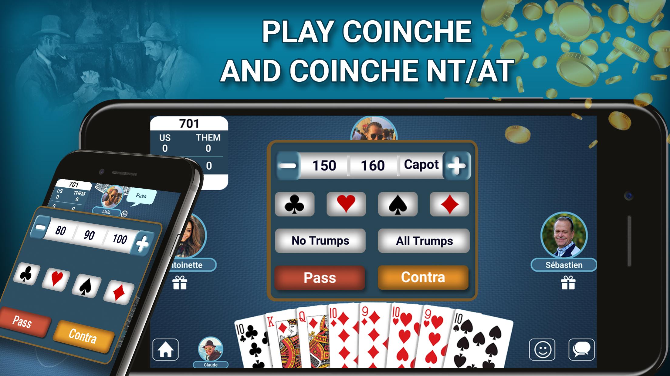 Blot - Belote Coinche Multiplayer 2.4.5 Screenshot 2