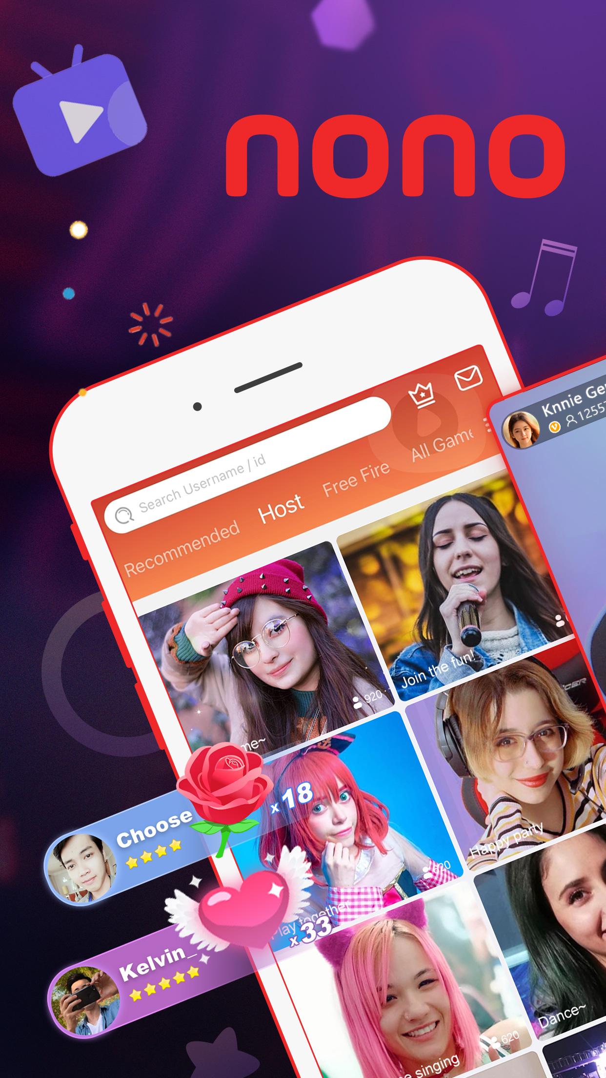Nonolive Live Streaming & Video Chat 9.0.5 Screenshot 1