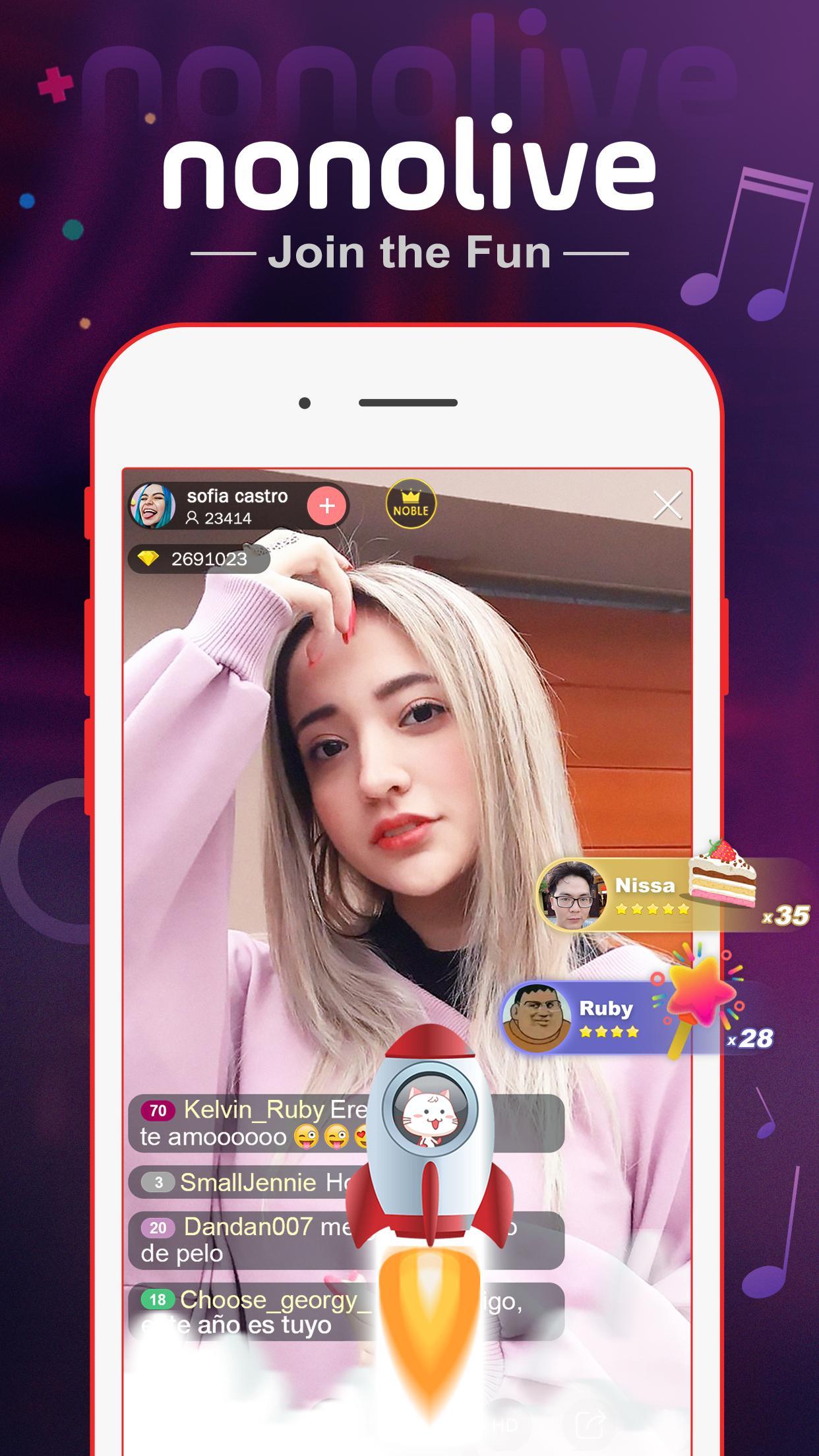 Nonolive Live Streaming & Video Chat 9.0.5 Screenshot 3