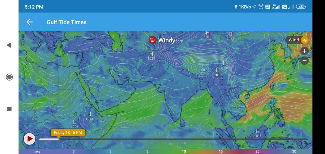 Gulf Tide Times Weather GPS & Map Integrated 9.3.9.1 Screenshot 10