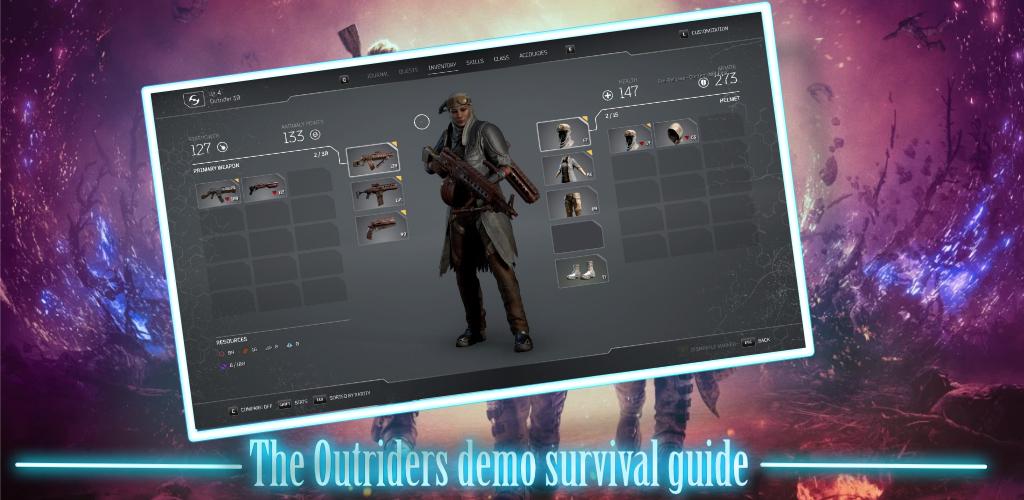 Guide for the Outriders -Demo- 7.2 Screenshot 4