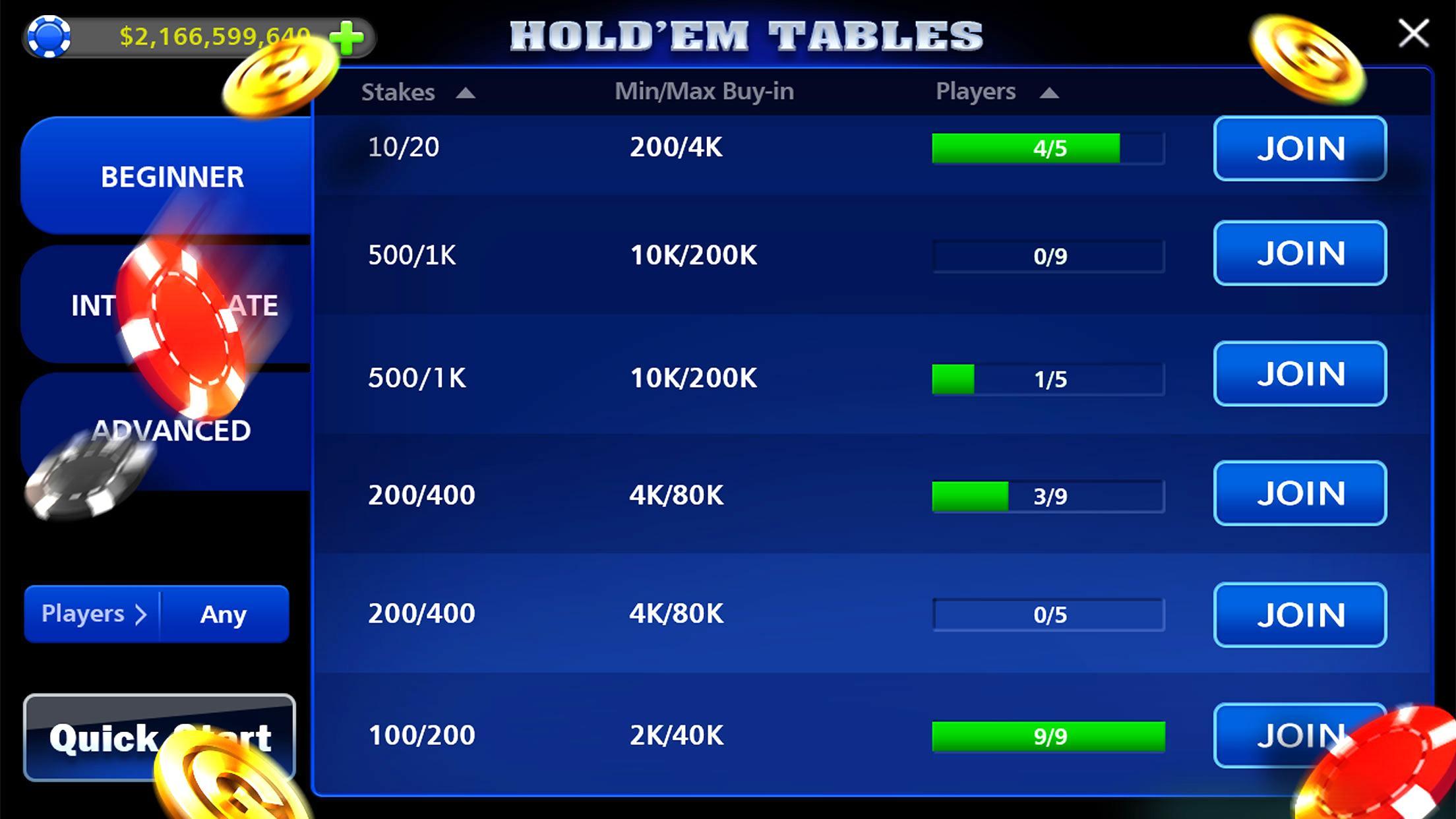 Spark Poker - Live Texas Holdem Free Casino 2.7 Screenshot 5