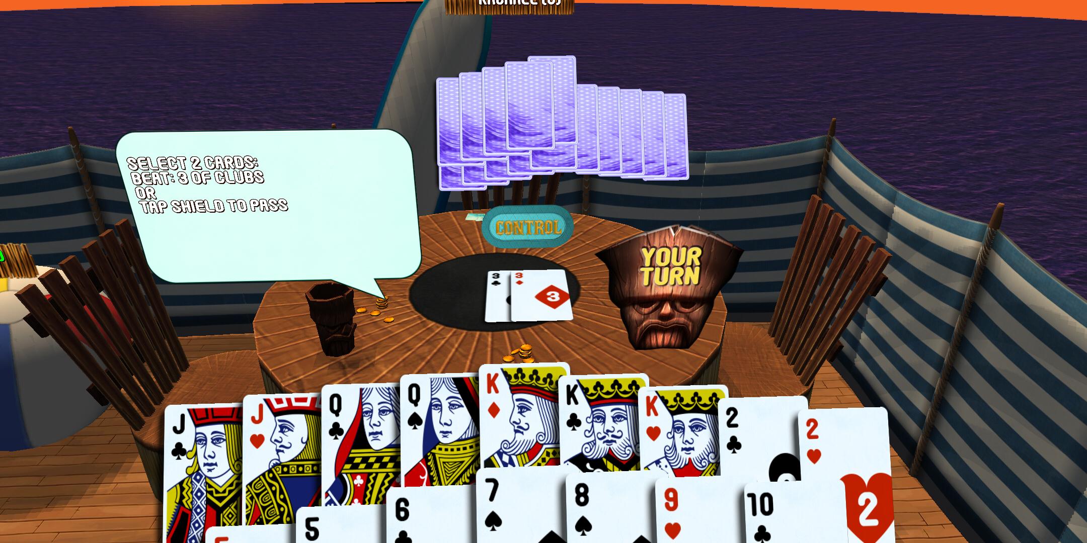 Card Room Deuces & Last Card, Playing Cards 1.2.3 Screenshot 4