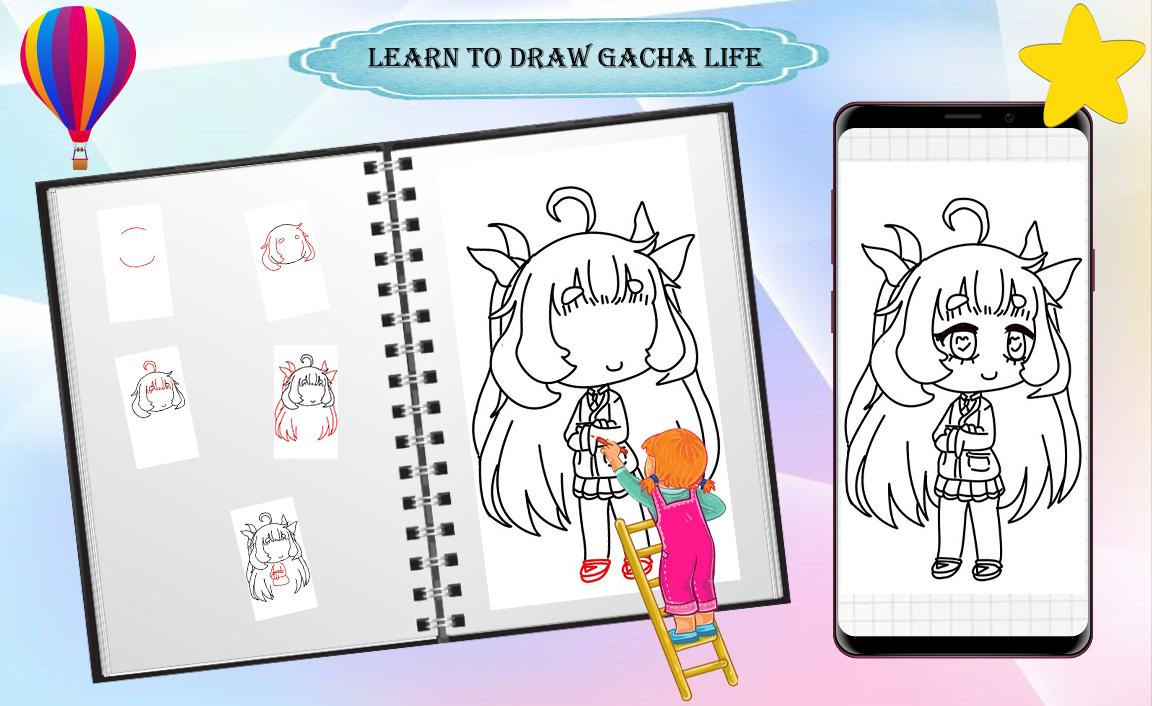 How to Draw Gacha Anime 0.0.3 Screenshot 3