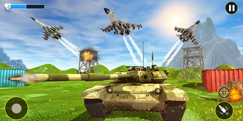 Tank vs Missile Fight-War Machines battle 1.0.8 Screenshot 1