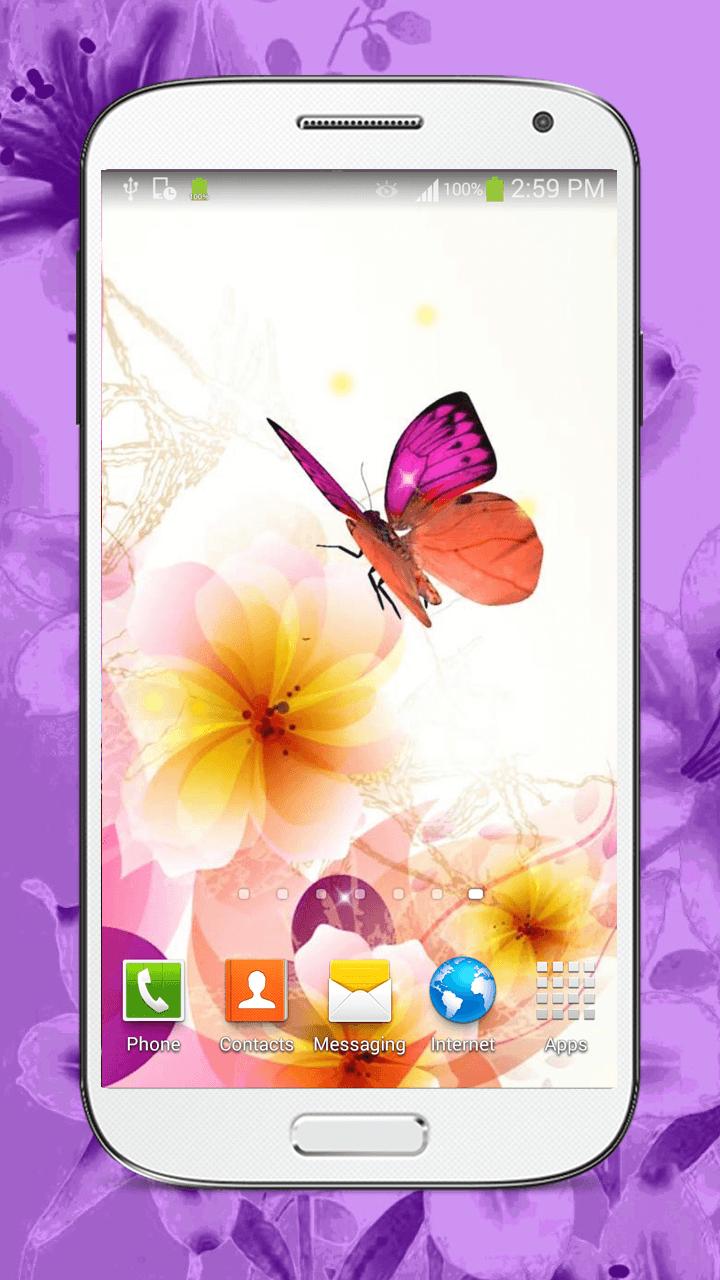 Butterfly Live Wallpaper HD 4.1 Screenshot 3