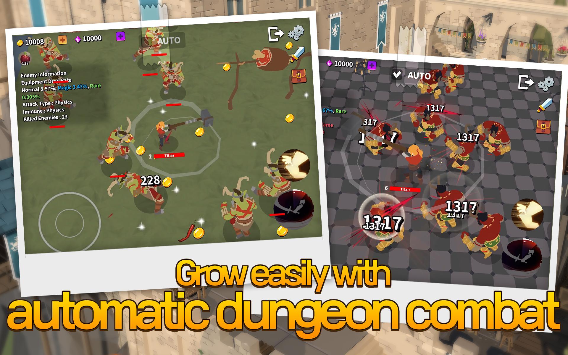 Grow Titan : Idle RPG 8.1 Screenshot 12