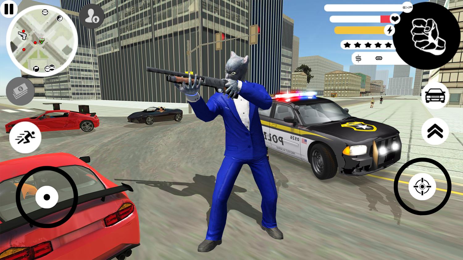 Grand Panther Gangster Rope Hero Vegas Crime 2 Screenshot 7