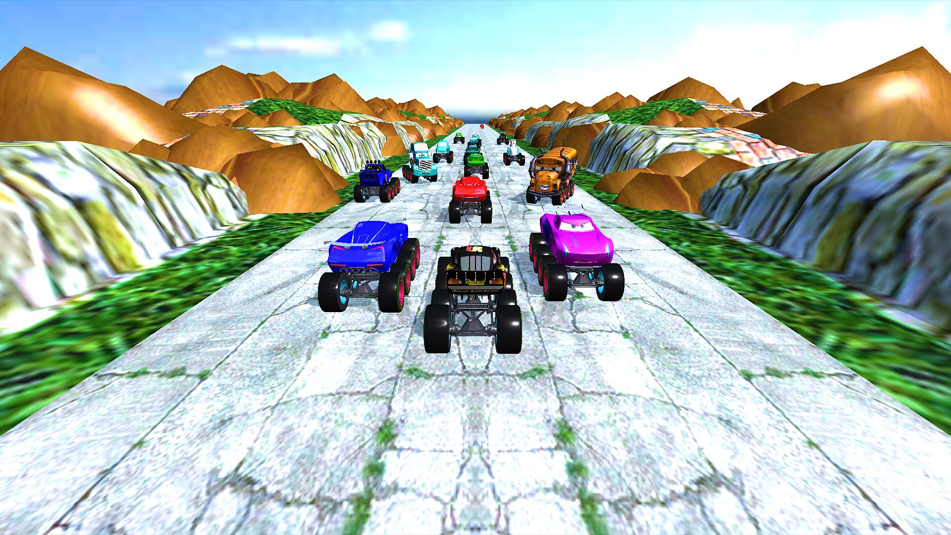 Monster Truck Racing McQueen Traffic Racer Friends 2.2 Screenshot 1