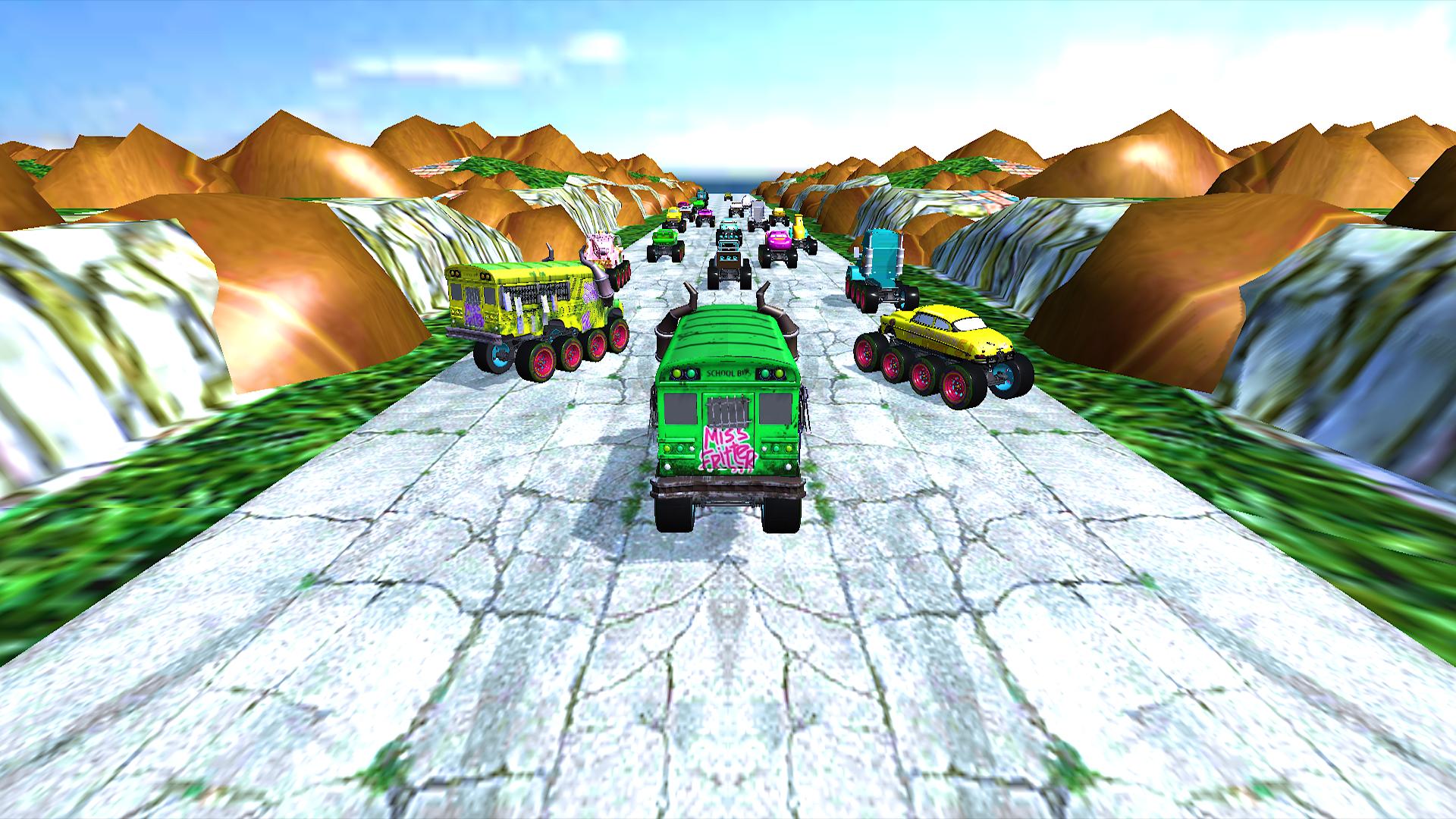 Monster Truck Racing McQueen Traffic Racer Friends 2.2 Screenshot 10