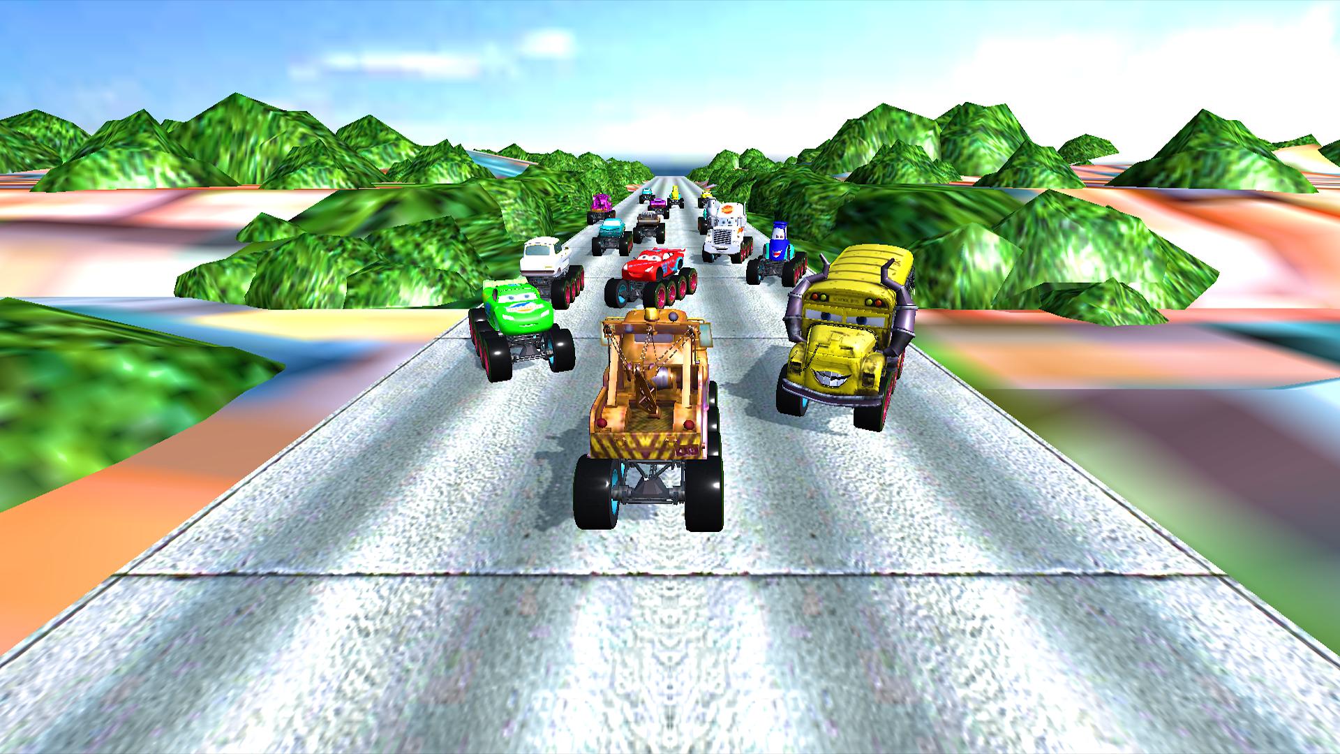 Monster Truck Racing McQueen Traffic Racer Friends 2.2 Screenshot 2