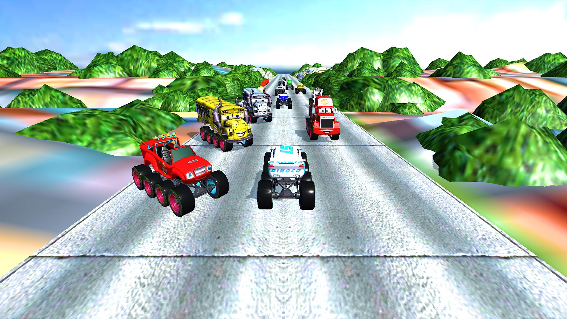 Monster Truck Racing McQueen Traffic Racer Friends 2.2 Screenshot 3