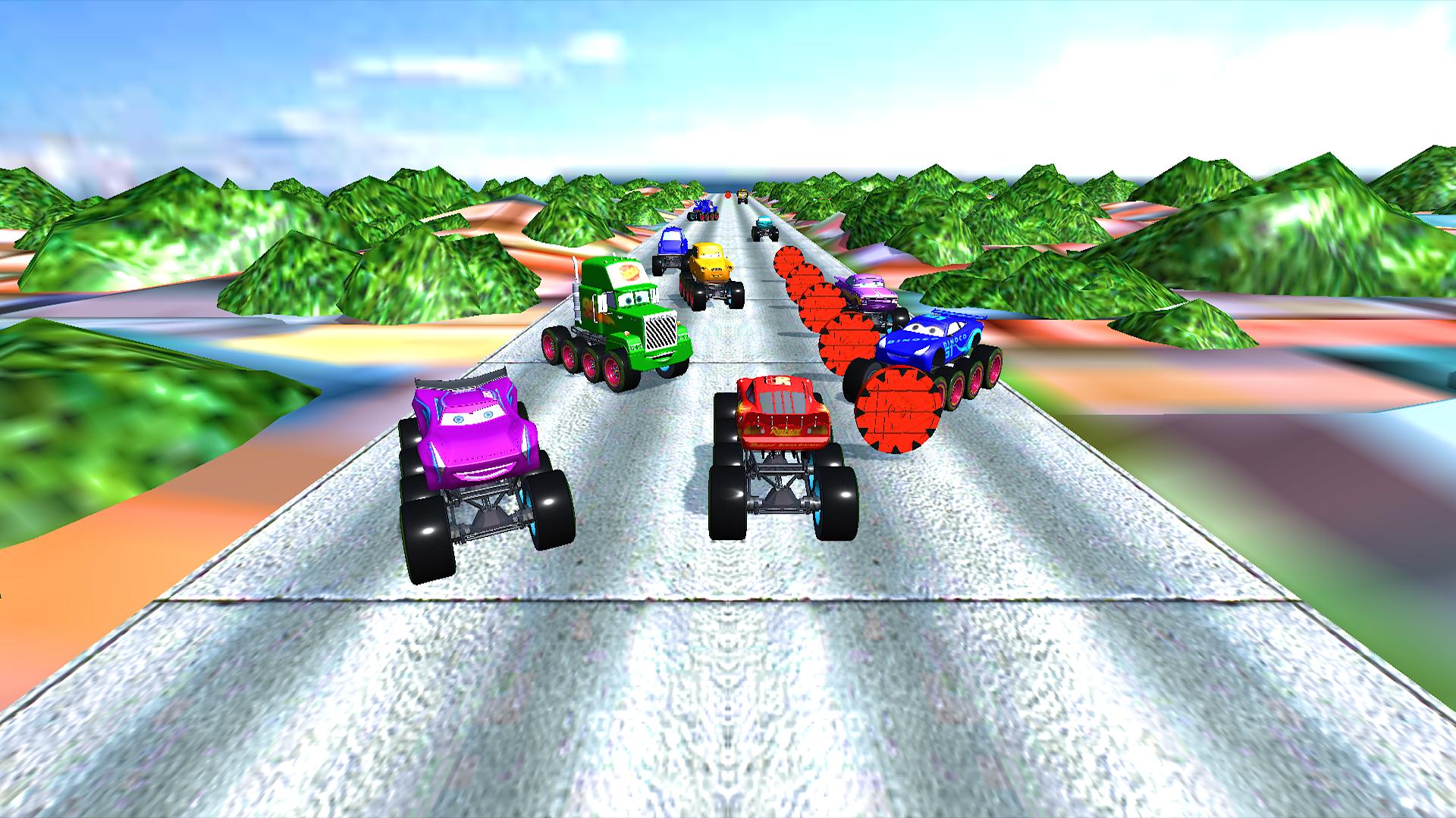 Monster Truck Racing McQueen Traffic Racer Friends 2.2 Screenshot 4