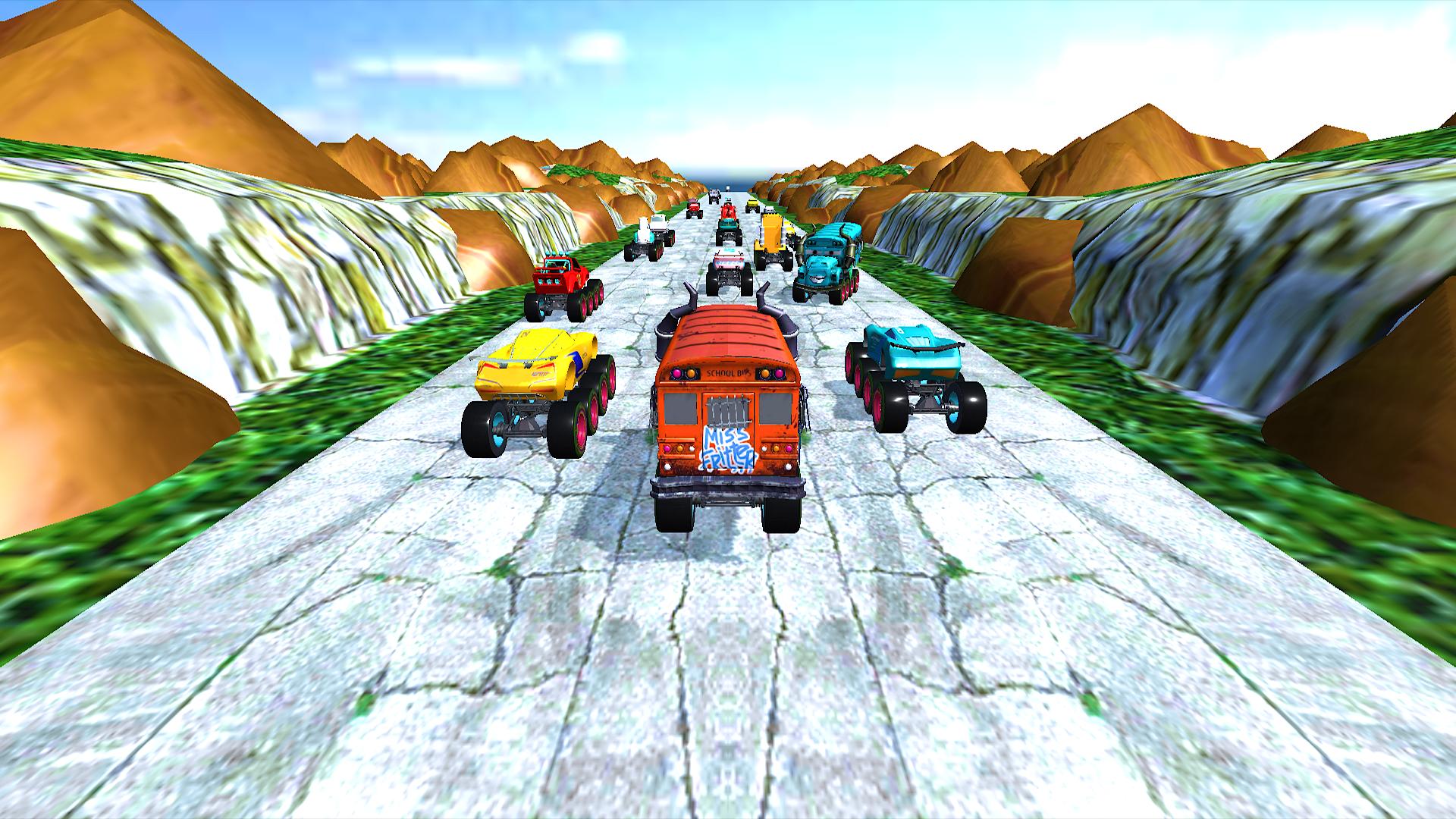 Monster Truck Racing McQueen Traffic Racer Friends 2.2 Screenshot 5