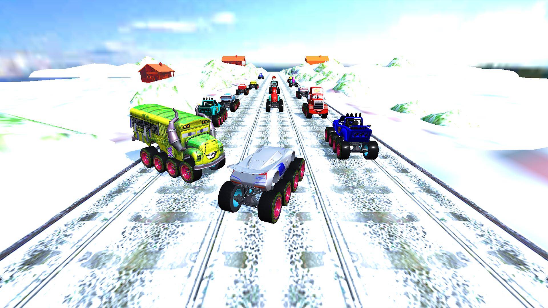 Monster Truck Racing McQueen Traffic Racer Friends 2.2 Screenshot 8