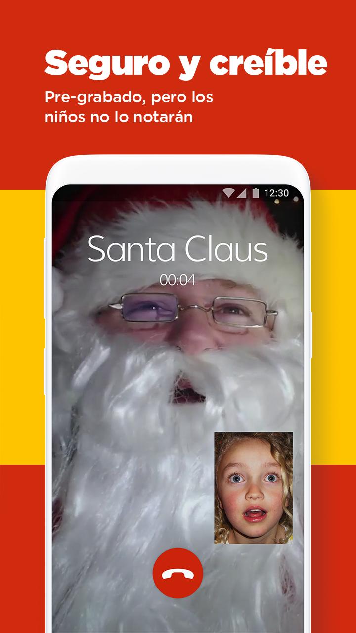 Videollamada a Santa -Video llamada simulada Santa 7.0.08 Screenshot 3