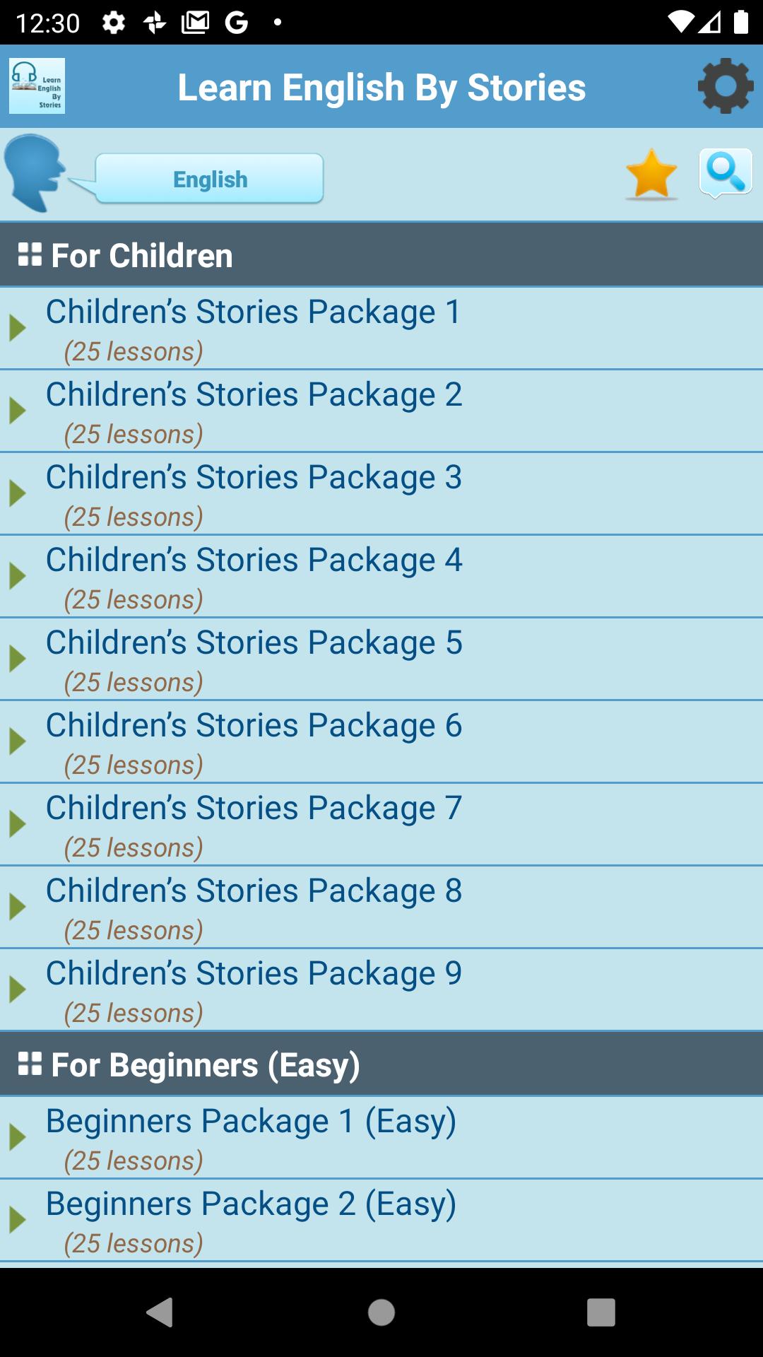 Learn English By Stories 1.6.3 Screenshot 15