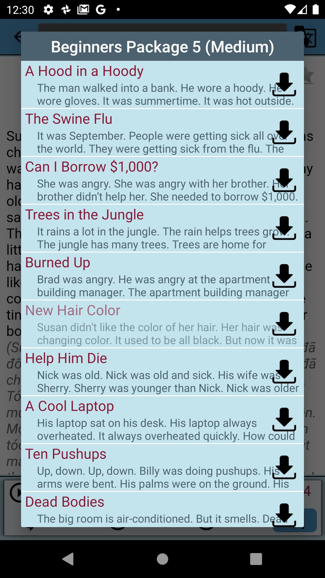 Learn English By Stories 1.6.3 Screenshot 19