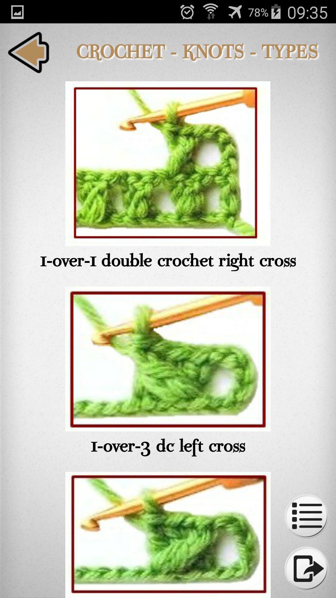 Crochet - Knitting - Embroidery - Macrame 1.67 Screenshot 10