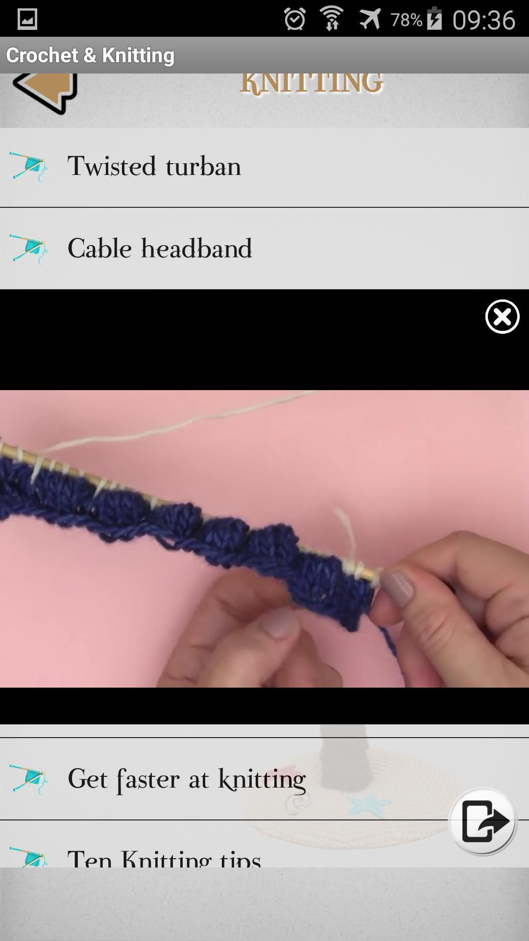 Crochet - Knitting - Embroidery - Macrame 1.67 Screenshot 5