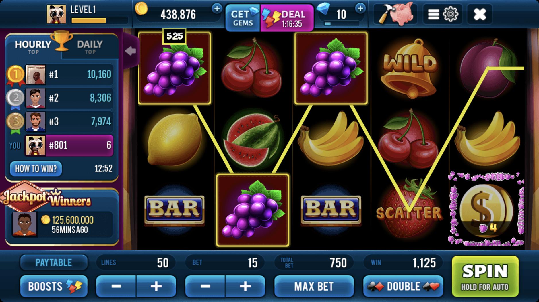 Classic 777 Slot Machine: Free Spins Vegas Casino 2.23.0 Screenshot 3