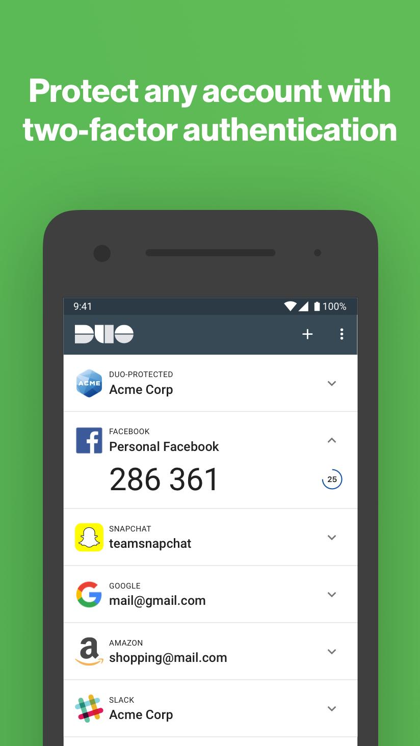 Duo Mobile 3.43.0 Screenshot 1