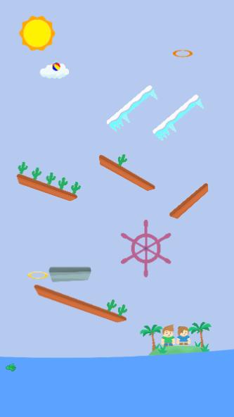 Sky Ball 2D Platform Game with Challenging Levels 1.9 Screenshot 10