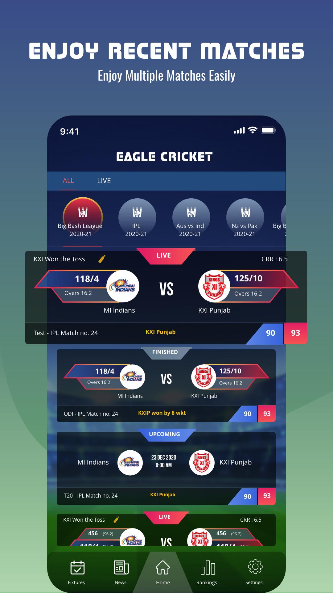 Eagle Cricket Live Line cricket scorecard live 1.3 Screenshot 3
