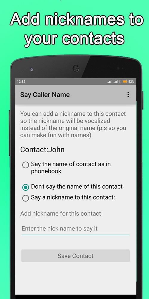 Say Caller Name Hands Free 2021 8.7 Screenshot 2