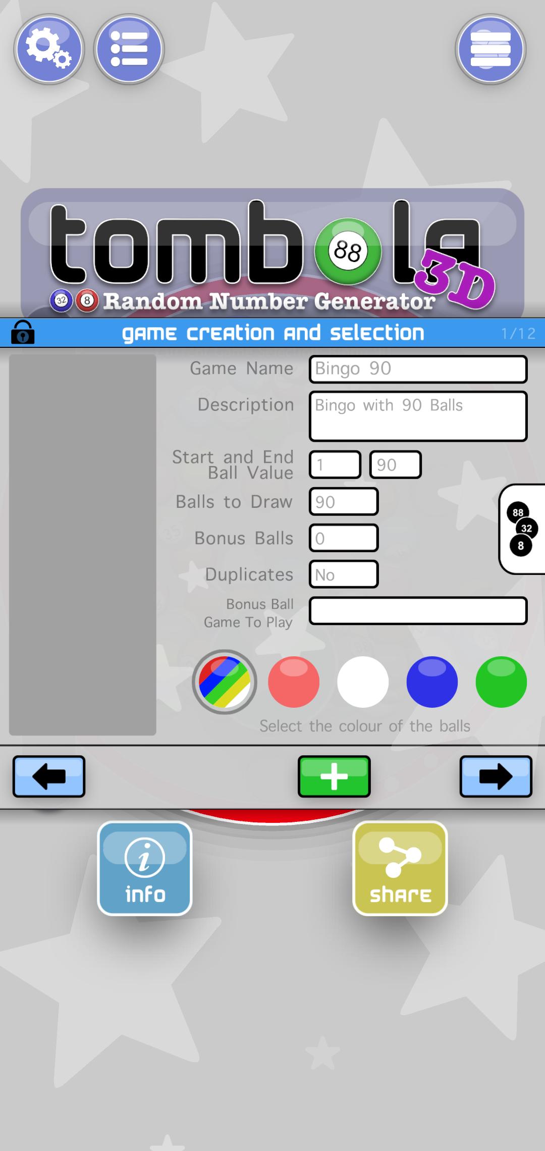 Tombola 3D - Random Number Generator 1 Screenshot 4