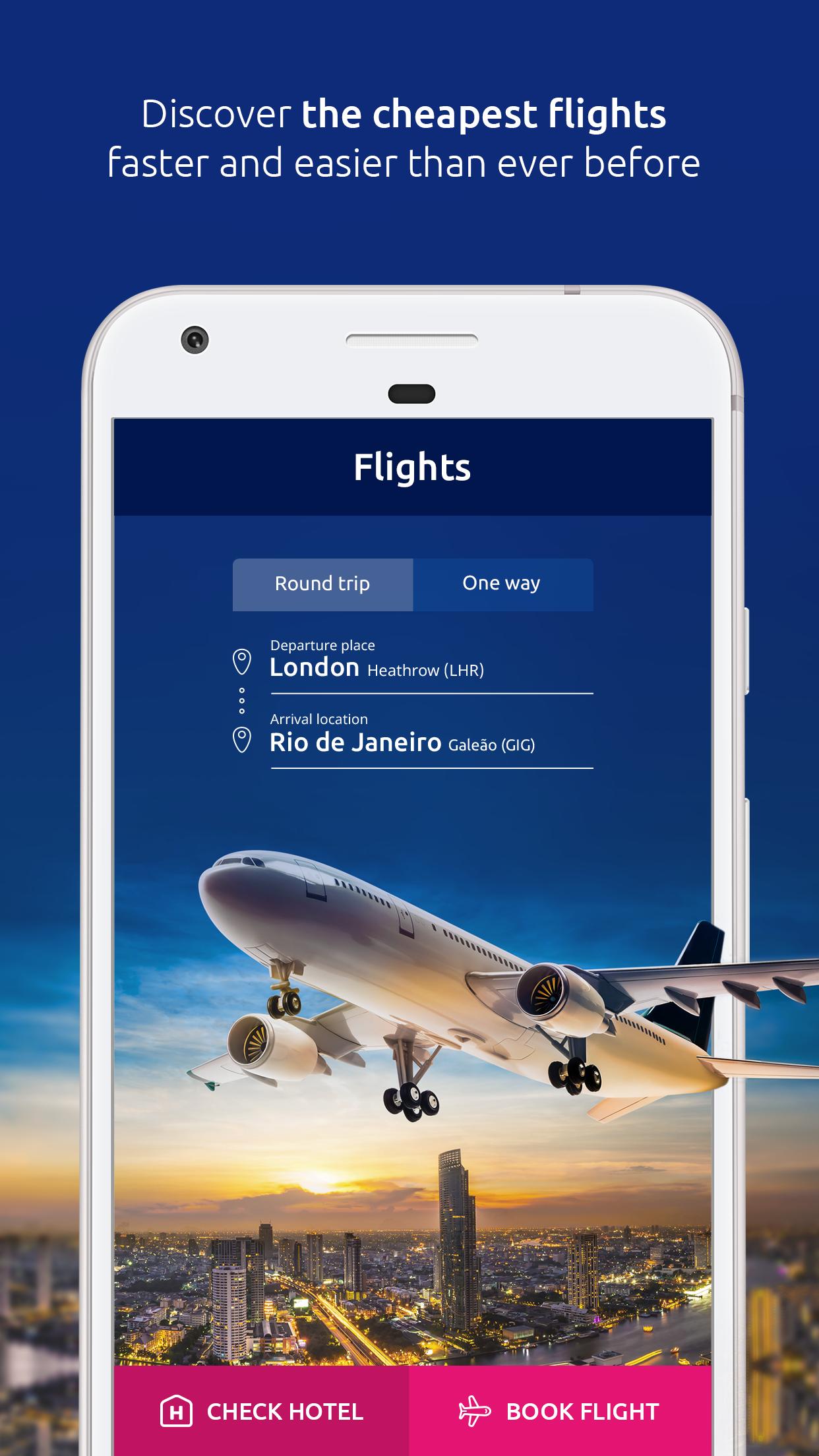 eDestinos Flights, Hotels, Rent a car, Deals 1.10.2 Screenshot 2