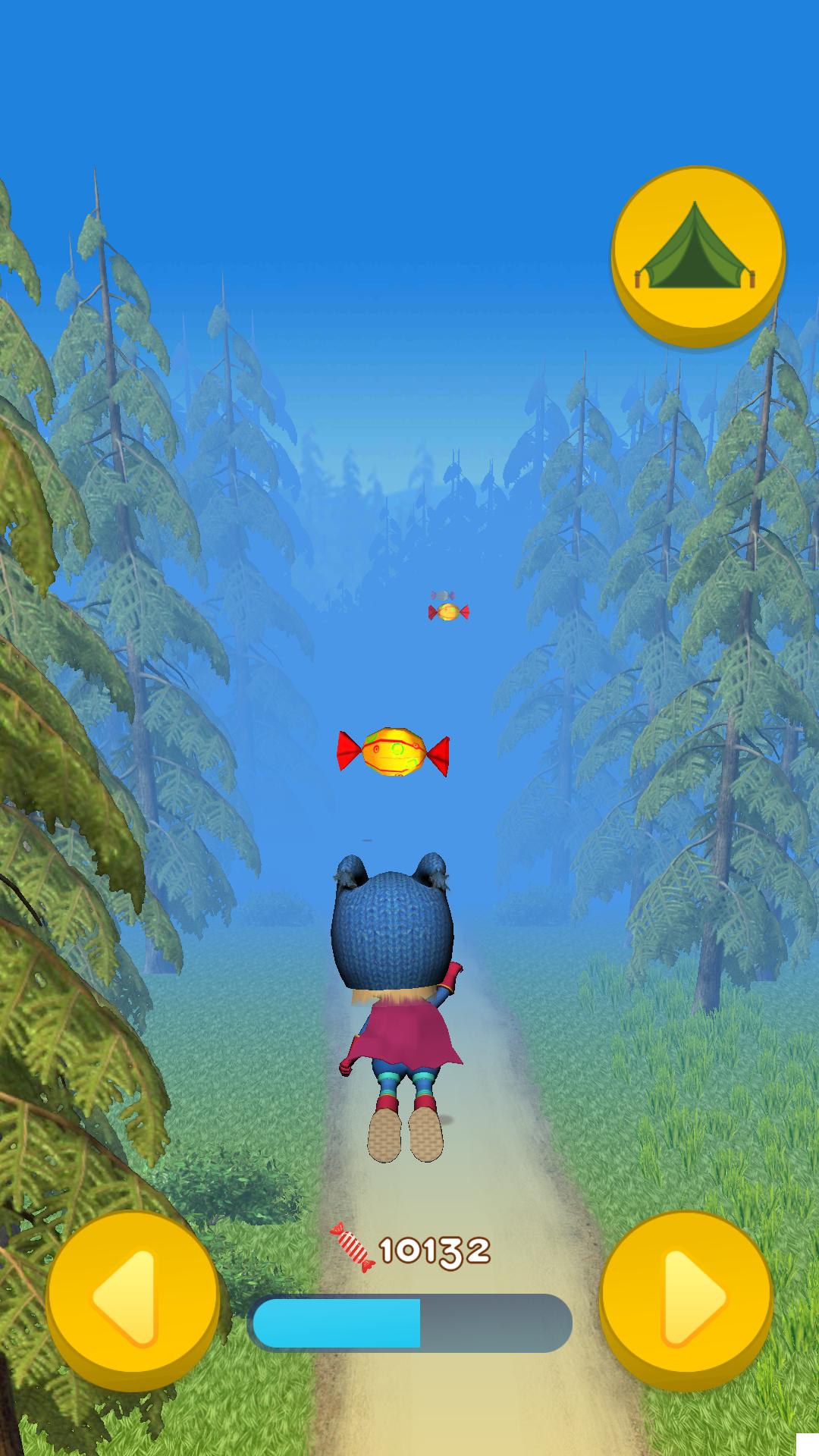 Masha and the Bear: Running Games for Kids 3D screenshot