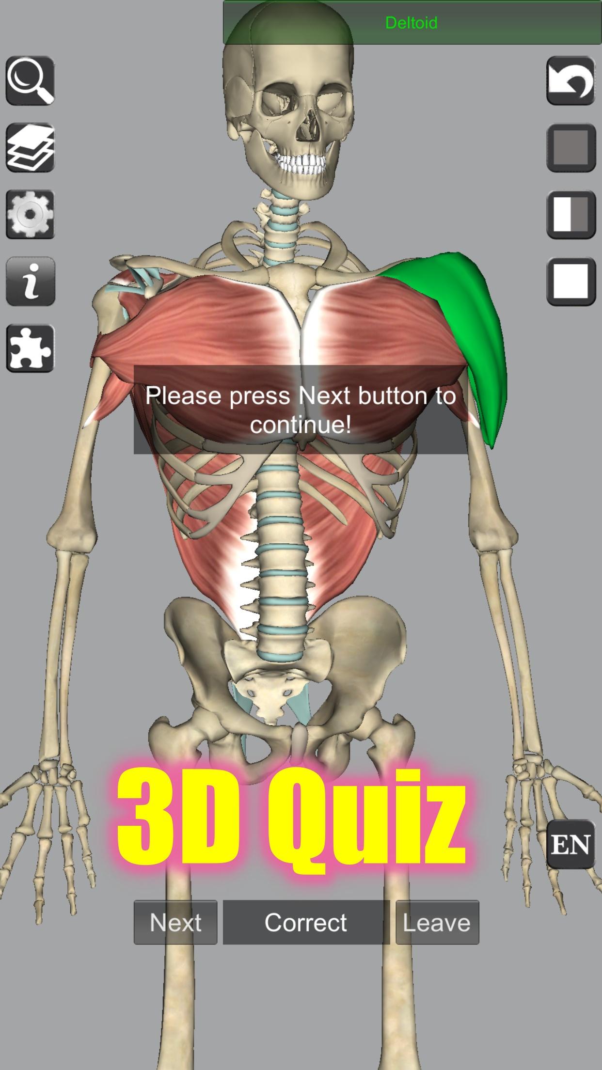 3D Bones and Organs (Anatomy) 4.1 Screenshot 8
