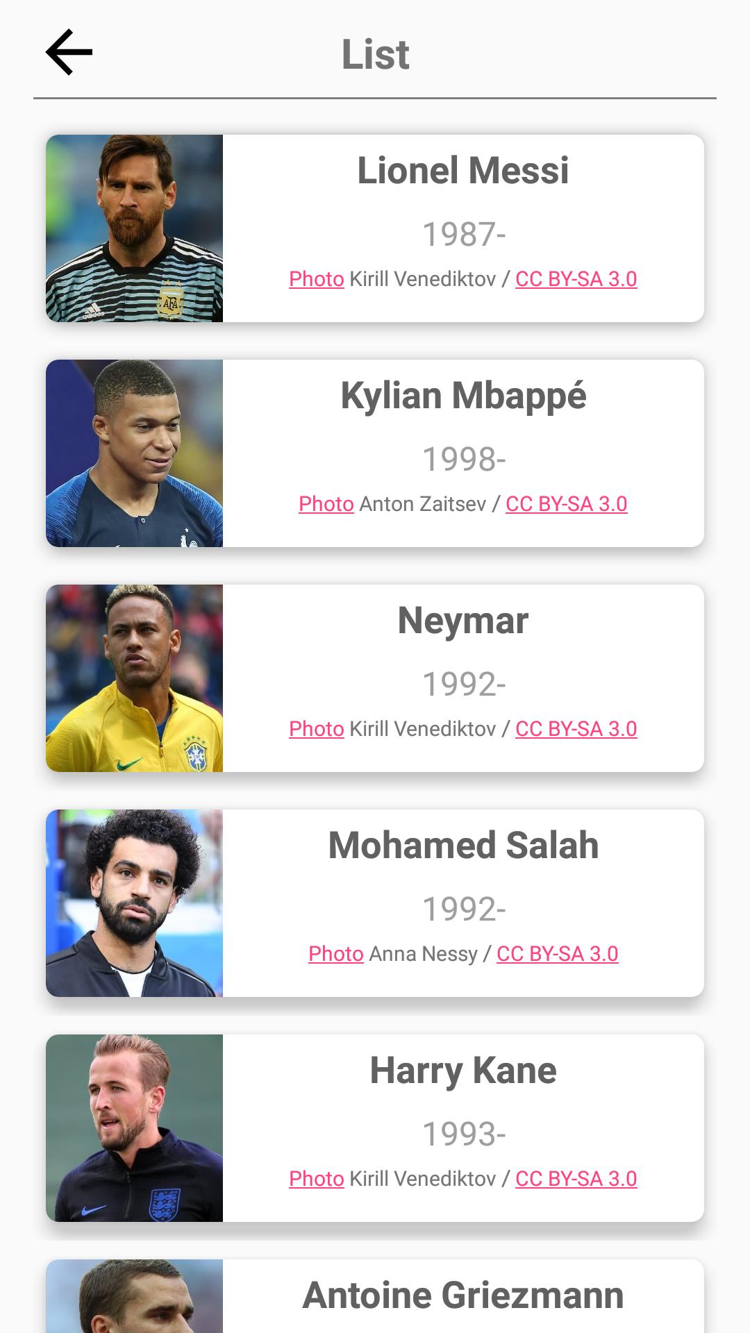 Soccer Players - Quiz about Soccer Stars! 2.97 Screenshot 4
