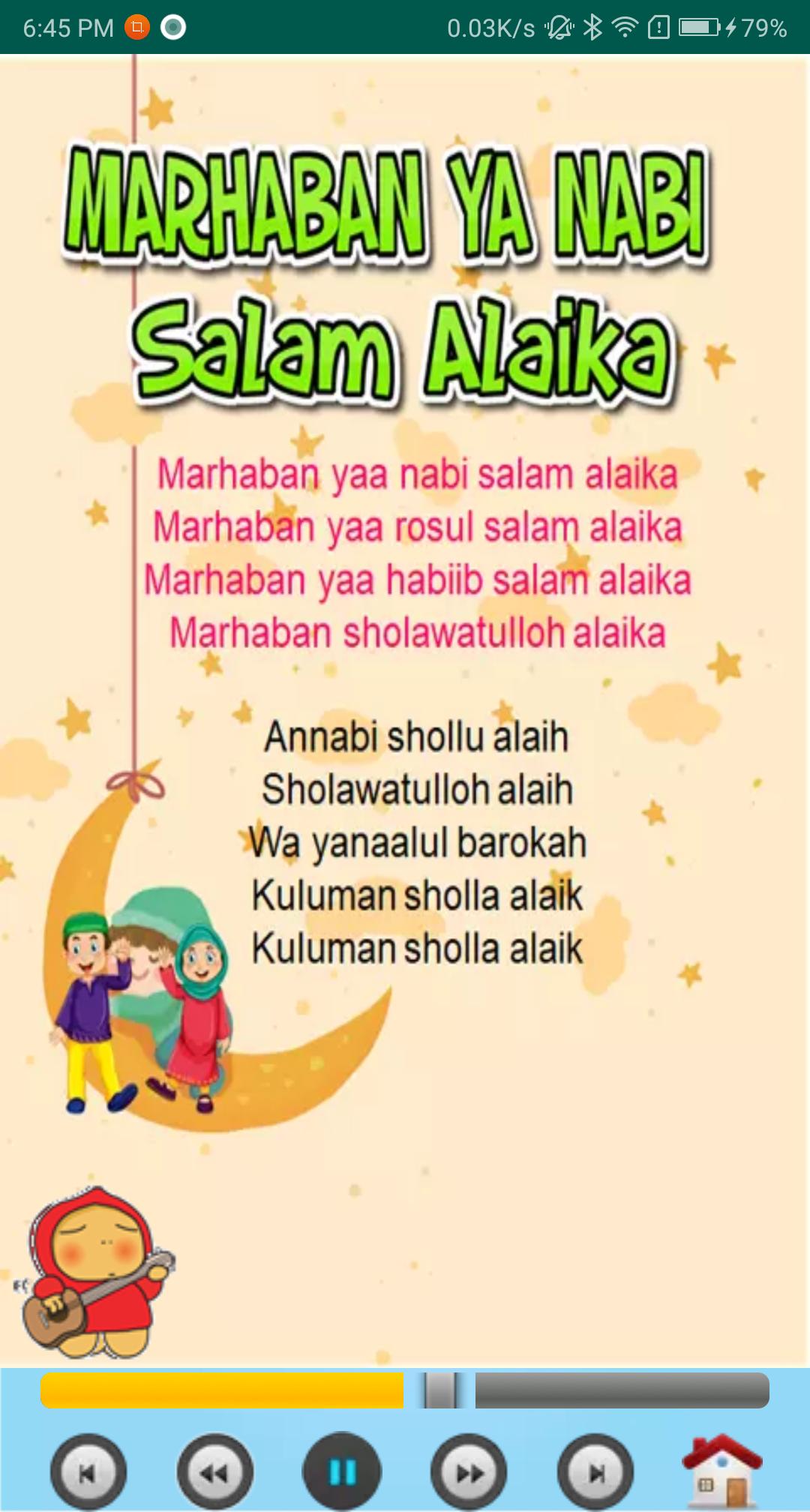 lagu anak anak offline sholawat nabi 1.0.1 Screenshot 20