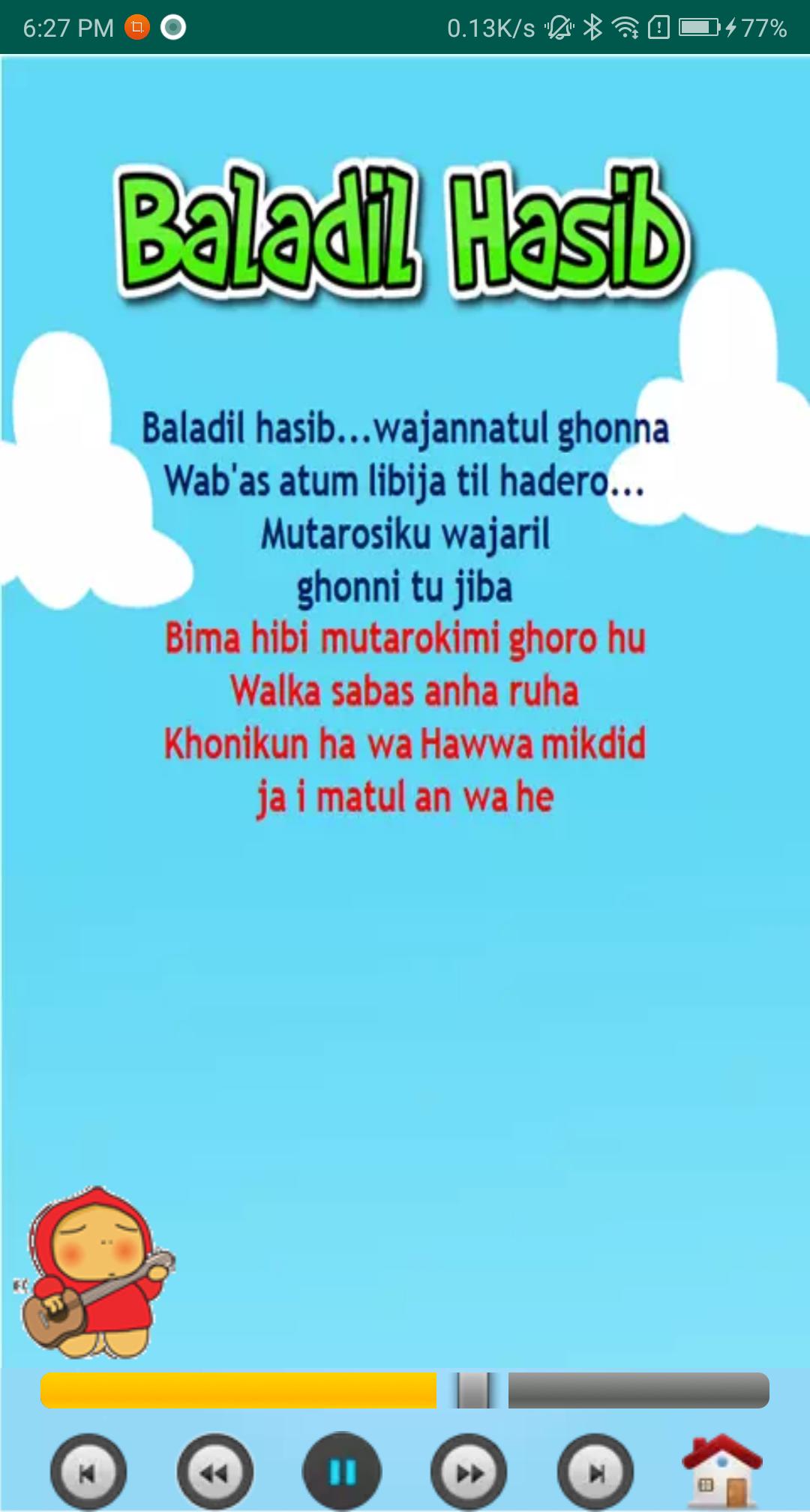 lagu anak anak offline sholawat nabi 1.0.1 Screenshot 6